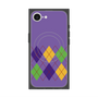 プレミアムスクエアケース with MagSafe［ Nordic Argyle - Purple ］