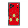 プレミアムスクエアケース with MagSafe［ Nordic Argyle - Red ］