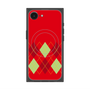 プレミアムスクエアケース with MagSafe［ Nordic Argyle - Red ］