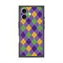 プレミアムスクエアケース with MagSafe［ Argyle - Purple ］