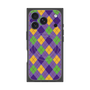 プレミアムスクエアケース with MagSafe［ Argyle - Purple ］