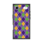 プレミアムスクエアケース with MagSafe［ Argyle - Purple ］
