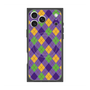 プレミアムスクエアケース with MagSafe［ Argyle - Purple ］