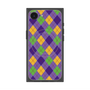プレミアムスクエアケース with MagSafe［ Argyle - Purple ］