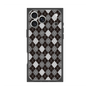 プレミアムスクエアケース with MagSafe［ Argyle - Black ］