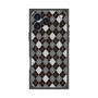 プレミアムスクエアケース with MagSafe［ Argyle - Black ］