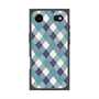プレミアムスクエアケース with MagSafe［ Argyle - Blue ］