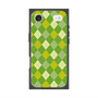 プレミアムスクエアケース with MagSafe［ Argyle - Green ］