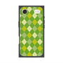 プレミアムスクエアケース with MagSafe［ Argyle - Green ］