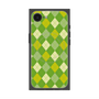 プレミアムスクエアケース with MagSafe［ Argyle - Green ］