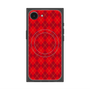 プレミアムスクエアケース with MagSafe［ Argyle - Red ］