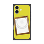 プレミアムスクエアケース with MagSafe［ Photo Frame - Yellow ］