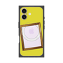 プレミアムスクエアケース with MagSafe［ Photo Frame - Yellow ］