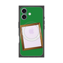 プレミアムスクエアケース with MagSafe［ Photo Frame - Green ］
