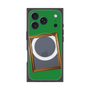 プレミアムスクエアケース with MagSafe［ Photo Frame - Green ］
