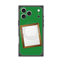プレミアムスクエアケース with MagSafe［ Photo Frame - Green ］