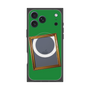 プレミアムスクエアケース with MagSafe［ Photo Frame - Green ］