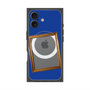 プレミアムスクエアケース with MagSafe［ Photo Frame - Blue ］