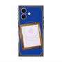 プレミアムスクエアケース with MagSafe［ Photo Frame - Blue ］