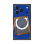プレミアムスクエアケース with MagSafe［ Photo Frame - Blue ］