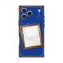 プレミアムスクエアケース with MagSafe［ Photo Frame - Blue ］