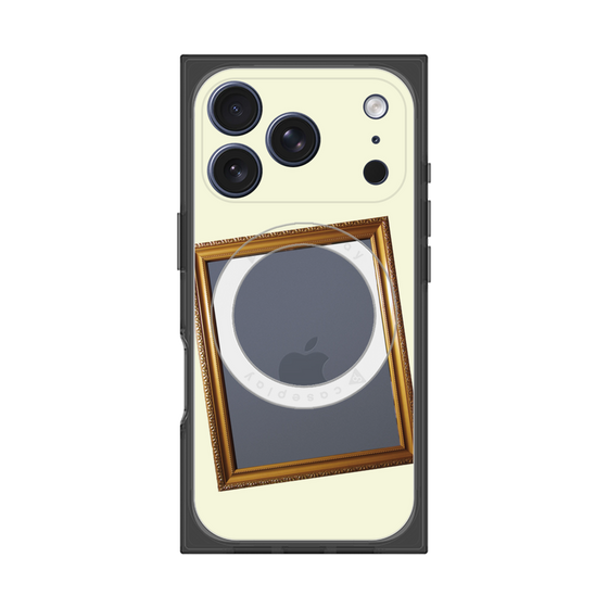 プレミアムスクエアケース with MagSafe［ Photo Frame - Ivory ］