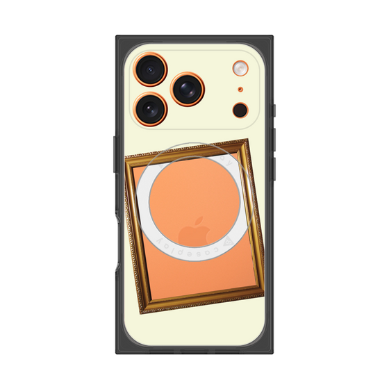 プレミアムスクエアケース with MagSafe［ Photo Frame - Ivory ］