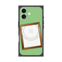 プレミアムスクエアケース with MagSafe［ Photo Frame - Light Green ］