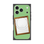 プレミアムスクエアケース with MagSafe［ Photo Frame - Light Green ］