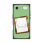 プレミアムスクエアケース with MagSafe［ Photo Frame - Light Green ］