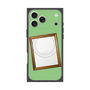 プレミアムスクエアケース with MagSafe［ Photo Frame - Light Green ］