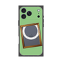プレミアムスクエアケース with MagSafe［ Photo Frame - Light Green ］