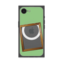プレミアムスクエアケース with MagSafe［ Photo Frame - Light Green ］