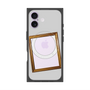 プレミアムスクエアケース with MagSafe［ Photo Frame - Light Gray ］