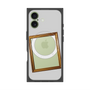 プレミアムスクエアケース with MagSafe［ Photo Frame - Light Gray ］