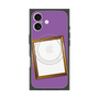 プレミアムスクエアケース with MagSafe［ Photo Frame - Purple ］
