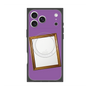 プレミアムスクエアケース with MagSafe［ Photo Frame - Purple ］