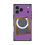 プレミアムスクエアケース with MagSafe［ Photo Frame - Purple ］
