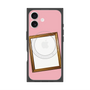 プレミアムスクエアケース with MagSafe［ Photo Frame - Pink ］