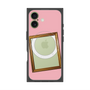 プレミアムスクエアケース with MagSafe［ Photo Frame - Pink ］