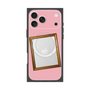 プレミアムスクエアケース with MagSafe［ Photo Frame - Pink ］