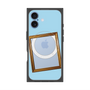 プレミアムスクエアケース with MagSafe［ Photo Frame - Light Blue ］