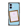 プレミアムスクエアケース with MagSafe［ Photo Frame - Light Blue ］