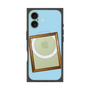 プレミアムスクエアケース with MagSafe［ Photo Frame - Light Blue ］