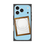 プレミアムスクエアケース with MagSafe［ Photo Frame - Light Blue ］