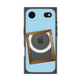 プレミアムスクエアケース with MagSafe［ Photo Frame - Light Blue ］
