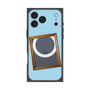 プレミアムスクエアケース with MagSafe［ Photo Frame - Light Blue ］