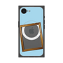 プレミアムスクエアケース with MagSafe［ Photo Frame - Light Blue ］