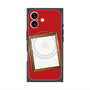 プレミアムスクエアケース with MagSafe［ Photo Frame - Red ］