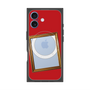 プレミアムスクエアケース with MagSafe［ Photo Frame - Red ］